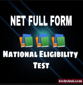 NET full form in hindi