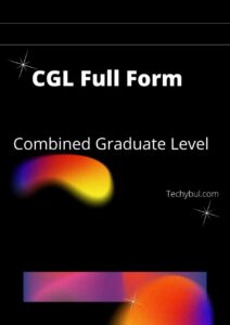 CGL Full Form 